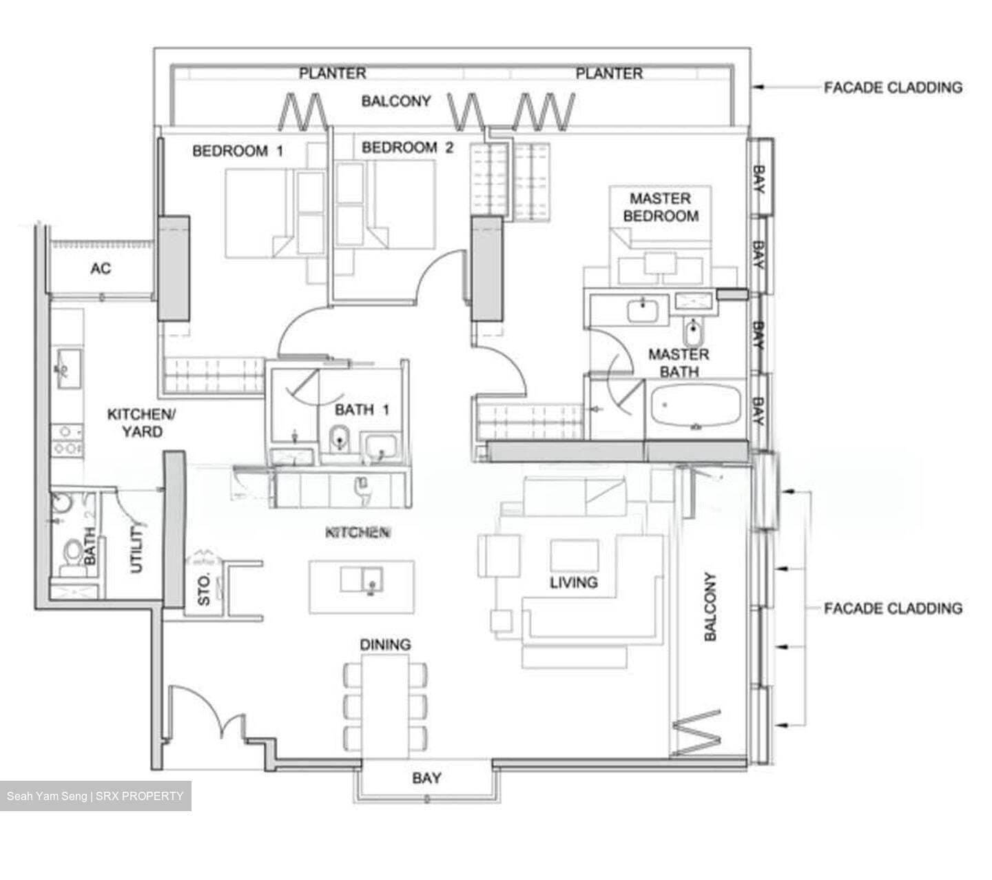 South Beach Residences (D7), Apartment #598211271